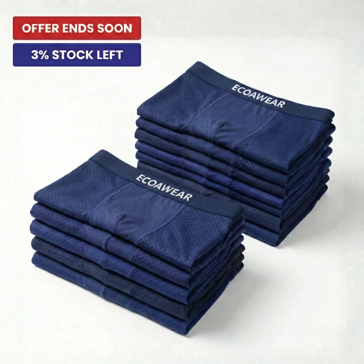 ECOAWEAR® Bamboo Boxers 5-Pack | Get 7 extra pairs FREE