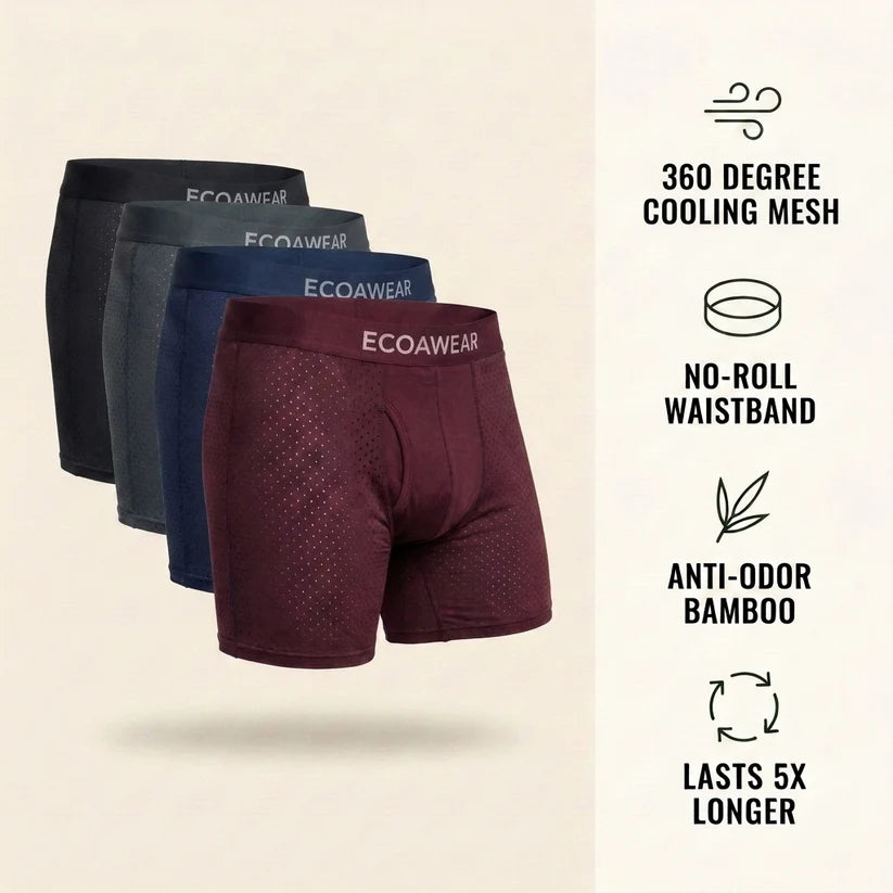 Reinvented: Premium Comfort Bamboo Boxers